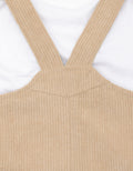 Little M Korduroy Selutut Jumpsuit Overall Bayi