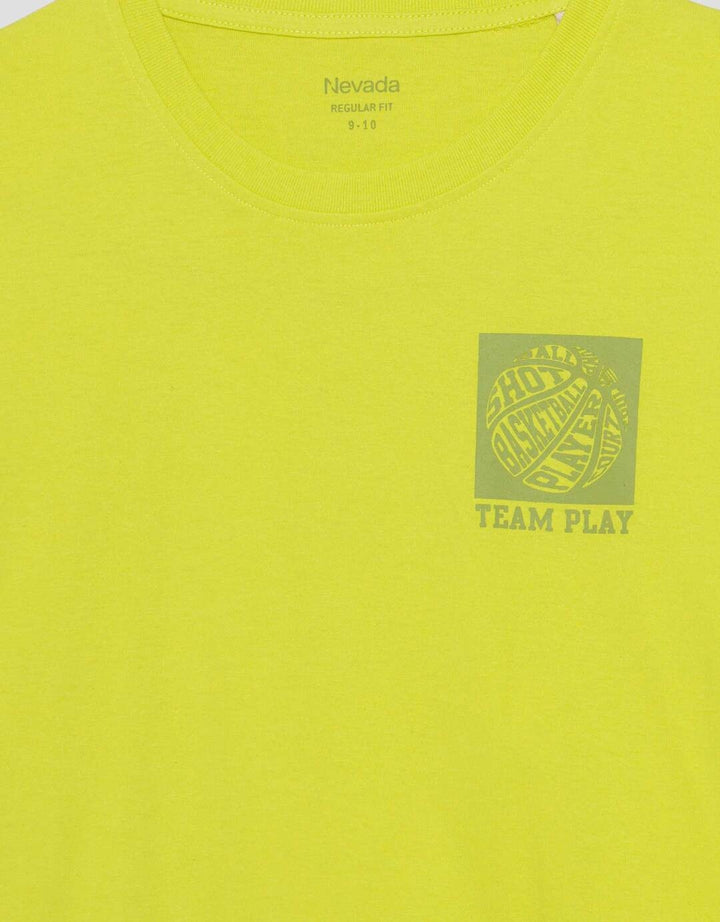Nevada Ki Logo Basket Kaos Anak Laki-laki