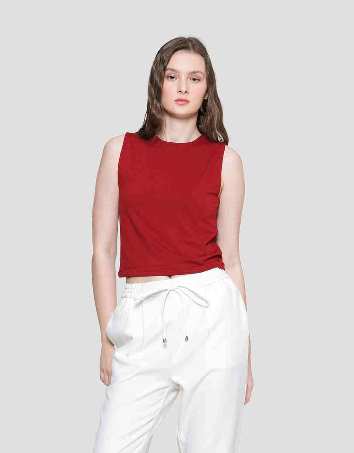 ZES Tanktop Basic Wanita Reguler Fit BELKT001
