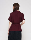ZES With Belt Kemeja Wanita MELWT013