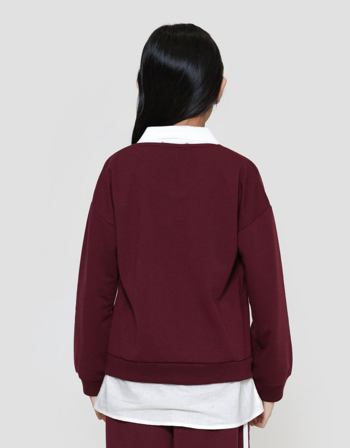 Nevada San Fransisco Sweater Kerah Anak Perempuan