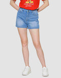 Nevada Basic Roll Up Women's Denim Shorts