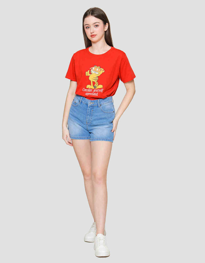 Nevada Basic Roll Up Women's Denim Shorts