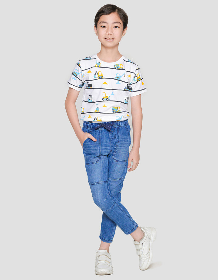 Little M Non Stretch Denim Boys