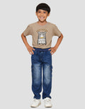 Little M Cargo Rib Celana Denim Anak Laki-laki