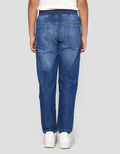 Nevada Wisker Regular Ribbed Waistband Celana Denim Anak Laki-laki