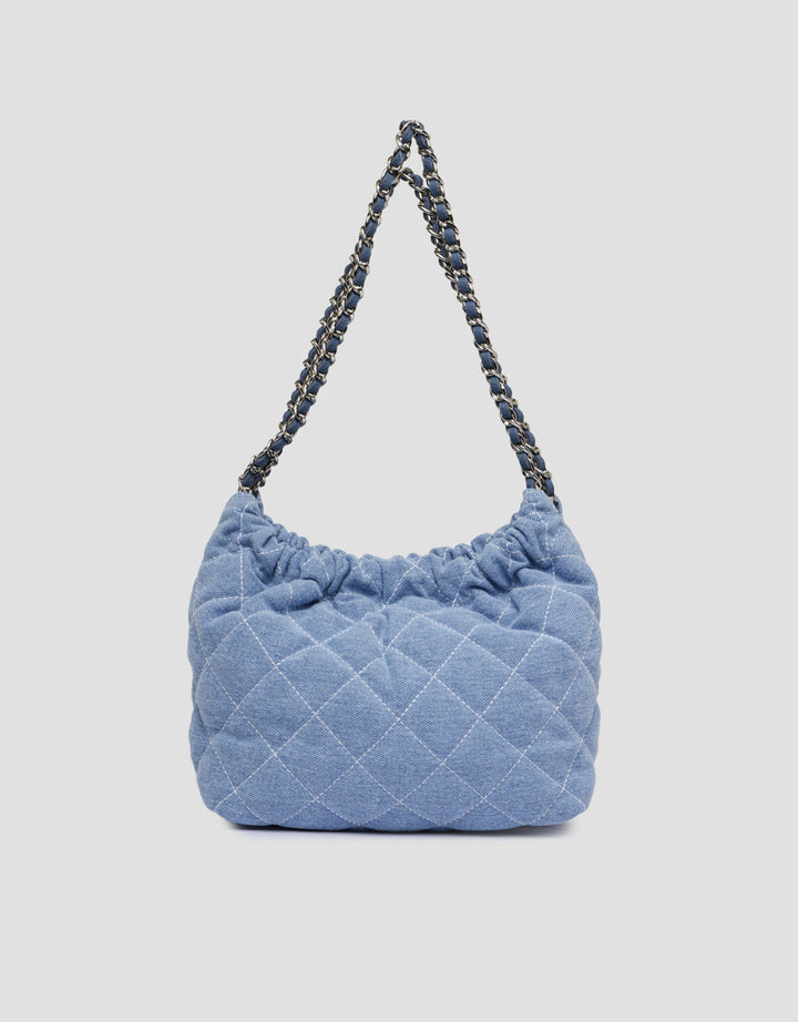 Nevada Shoulder Bag Denim Wanita