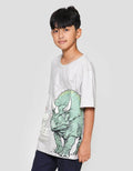 Nevada Print Dino Wild And Free Kaos Anak Laki-laki