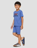 Little M Jaw Some Fun Shark Pakaian Setelan Anak Laki-laki