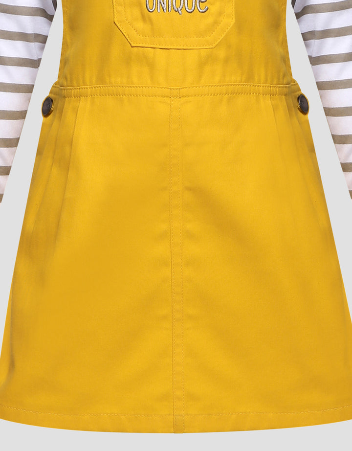 QNA Jaleela Overall Dress Pendek Bayi