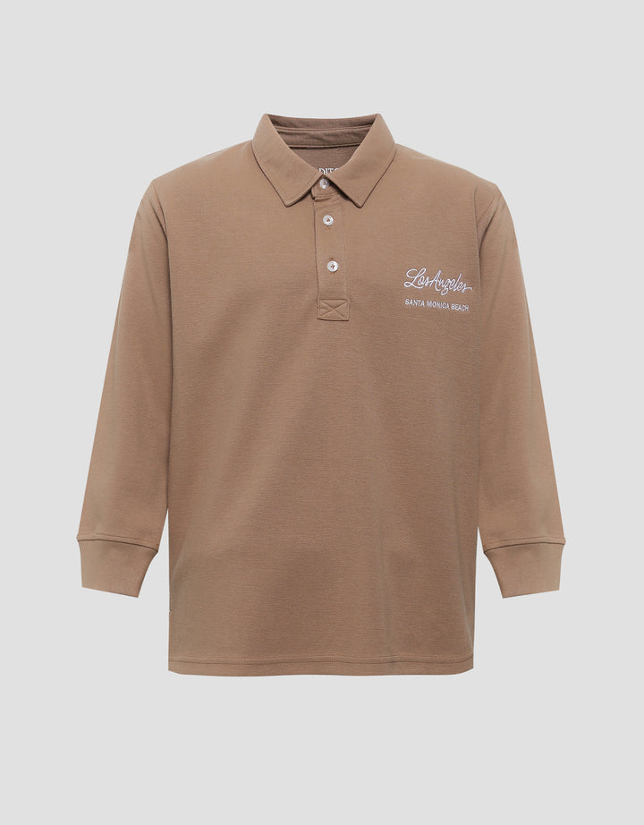 Pito Dito Saravakos Kaos Polo Lengan Panjang