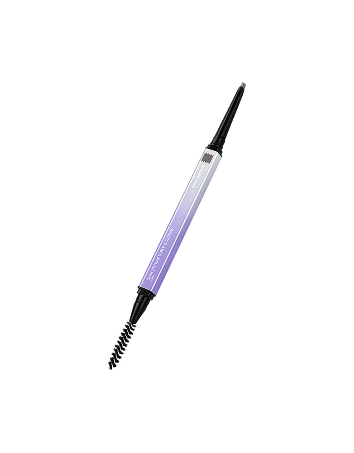Somethinc Brow Filler Slim Retractable Eyebrow Grey Brown