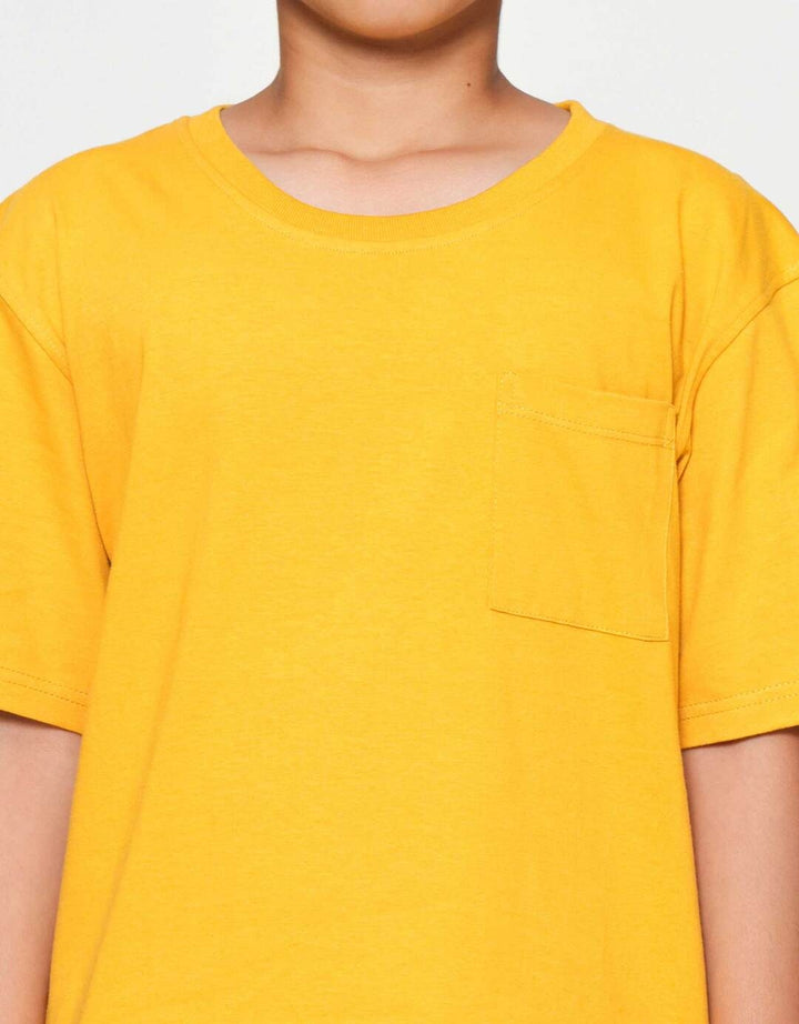 Nevada Solid With Pocket Jvpoc Kaos Anak Laki-laki