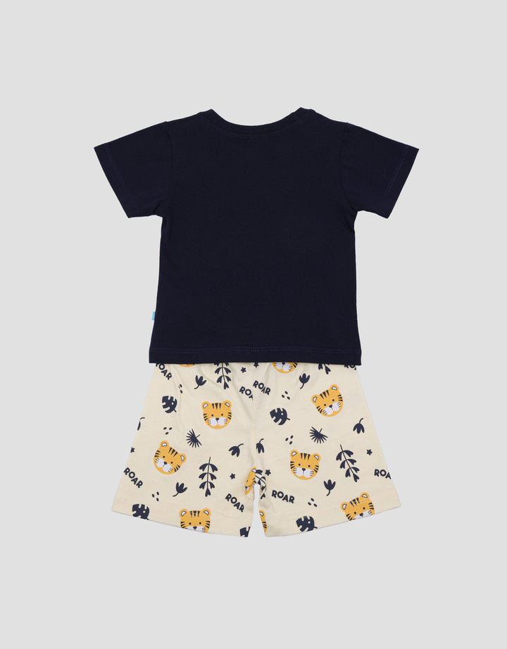 Pipiniko Jersey Hear Me Roar Baju Set Anak Laki-Laki