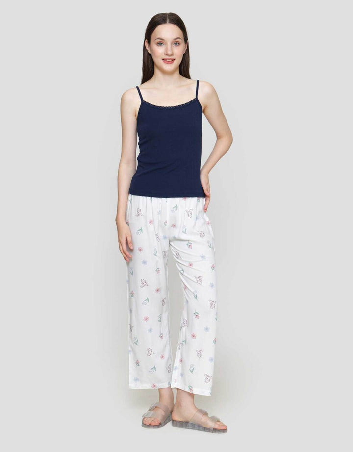 Nevada Rib Pointelle Kaos Tanktop Wanita