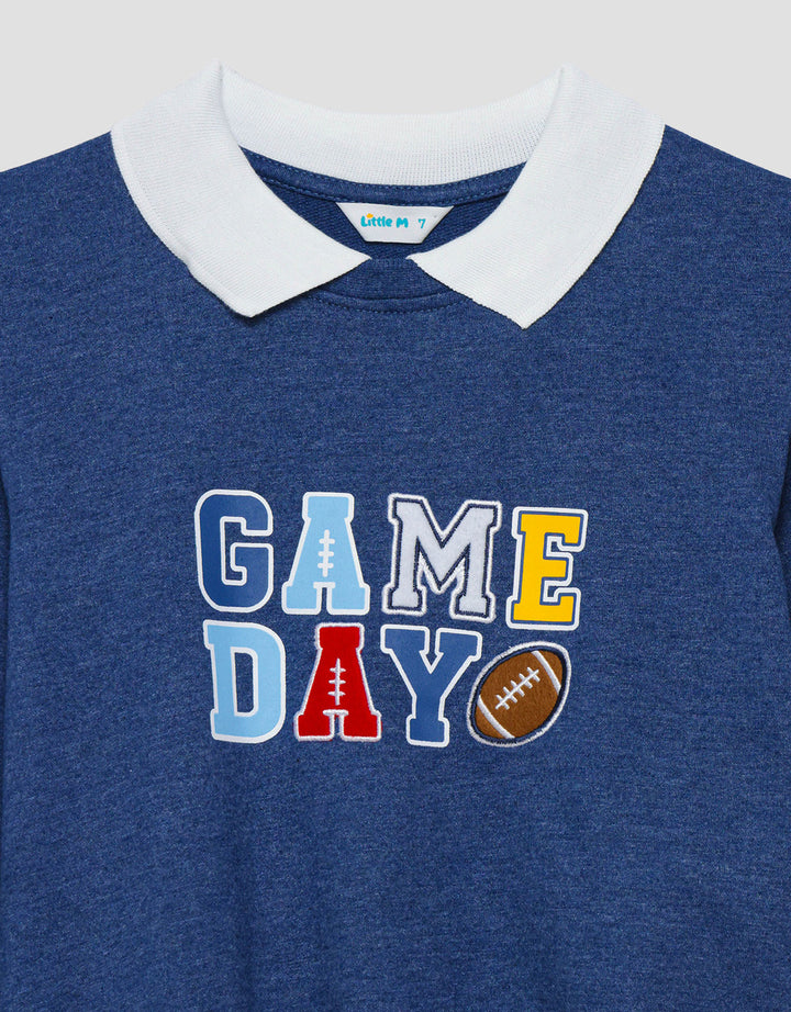 Little M Game Day Sweater Anak Laki-laki