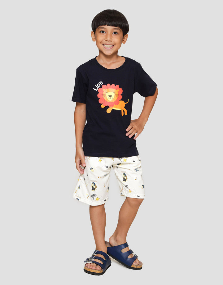 Little M Lion Kaos Anak Laki-laki