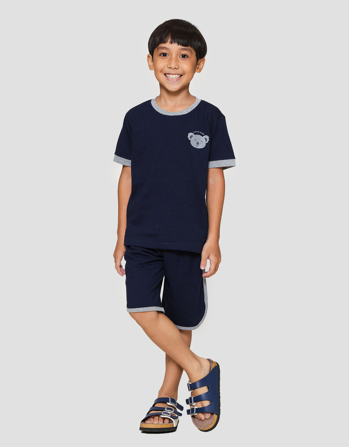 Little M List Lgn Cln Koala Pakaian Setelan Anak Laki-laki