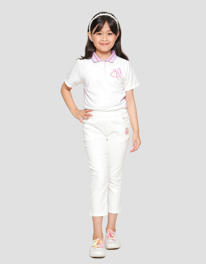 Little M Basic Bordir Celana Jegging Anak Perempuan