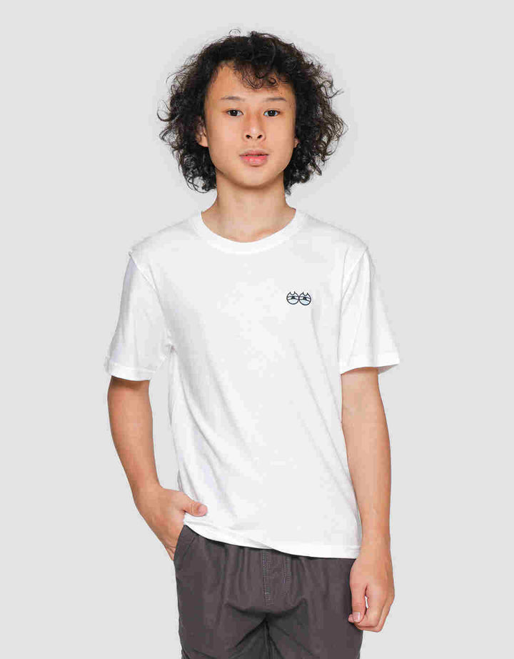 Nevada Eyes Print Kaos Anak Laki-laki