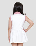 Little M Kerah Midi Dress Anak Perempuan