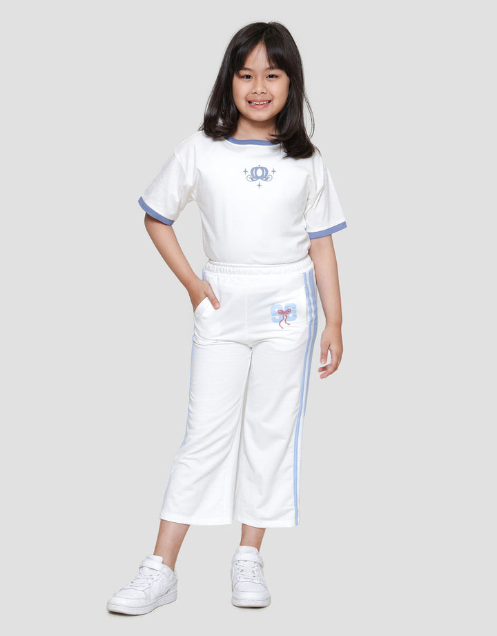 Little M Wide Leg Celana Panjang Anak Perempuan