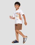 Little M Jaguar Brave And Genuine Pakaian Setelan Anak Laki-laki