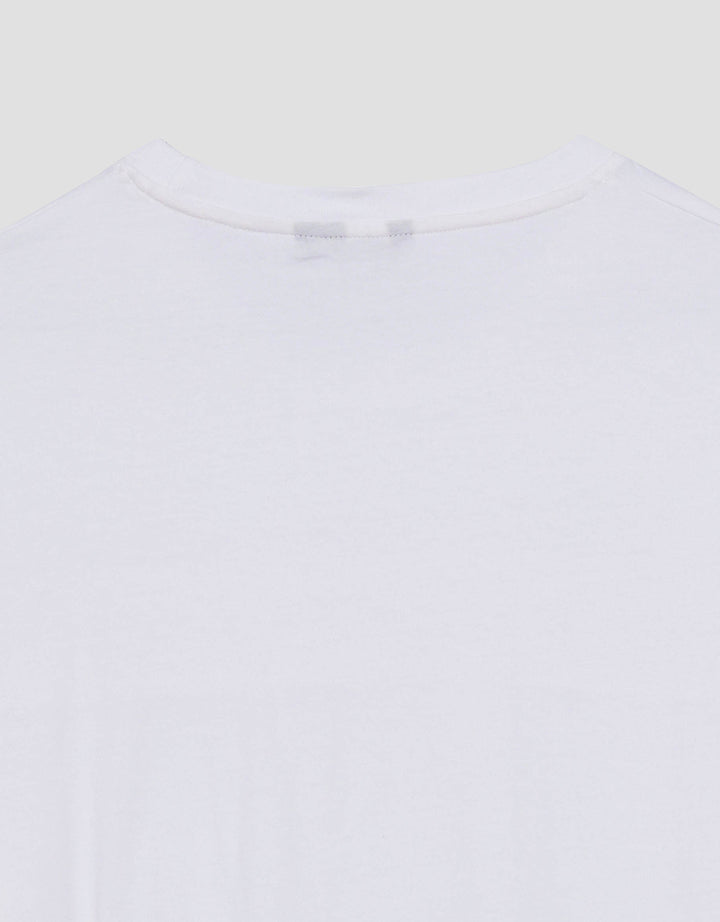 Cole Cut & Sewn Manset Jacquard Kaos Pria