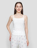 Nevada Rib Pointelle Kaos Tanktop Wanita