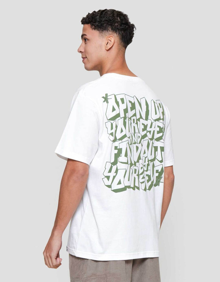 Nevada Backprint Wording Style Open Kaos Pria