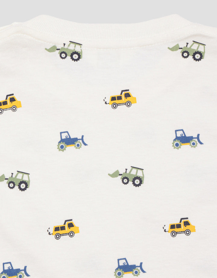 Little M Fullprint Truck Kaos Anak Bayi