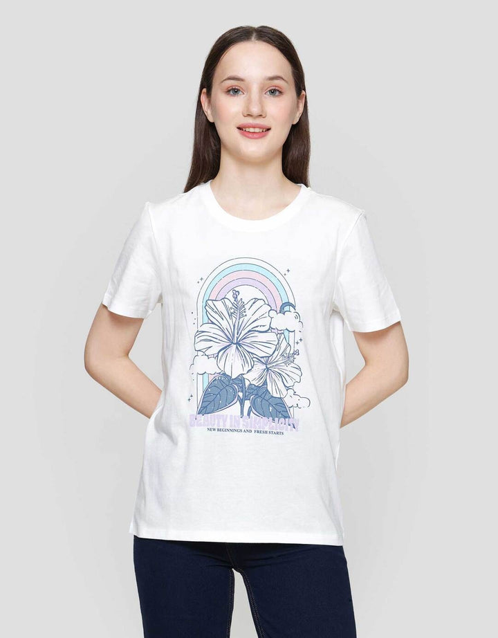 Nevada Comb Beauty In Simplicity Kaos Lengan Pendek Wanita