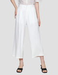 St. Yves Flowy Soft Twill Palazzo Celana Panjang Wanita