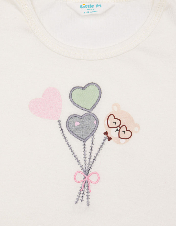 Little M Baloon Bears Kaos Bayi