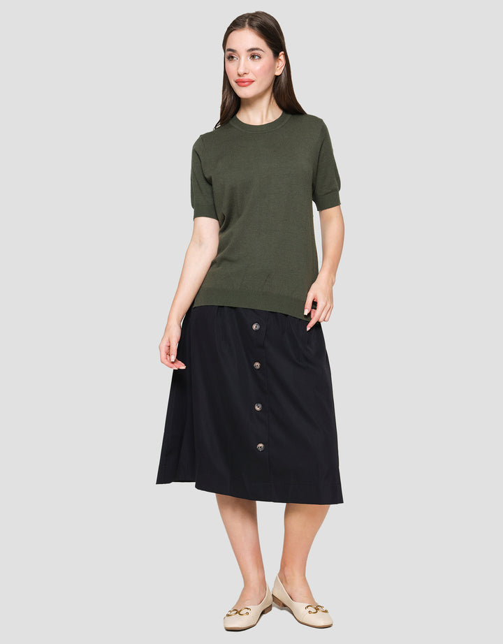 Connexion Basic Knit Women's Short Sleeve T-Shirt