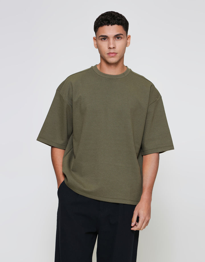ZES Texture Herringbone Dennis Fit Sergio Kaos Pria SERGIO