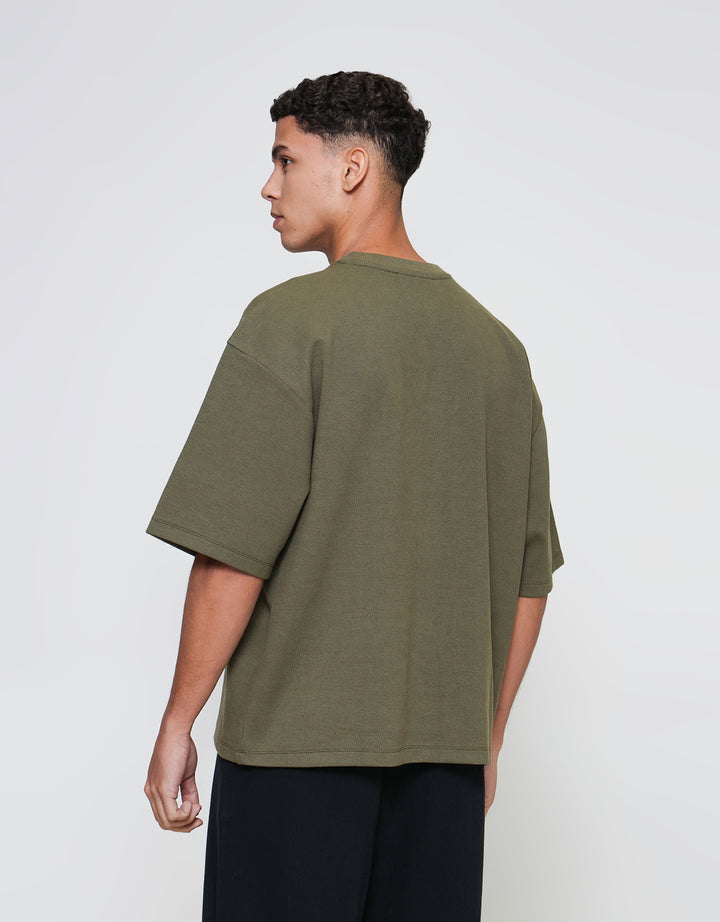 ZES Texture Herringbone Dennis Fit Sergio Kaos Pria SERGIO