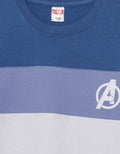Marvel Avenger Cut Sew Logo Emboss Kaos Anak Laki-laki