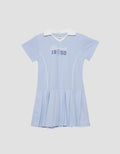 Disney Cinderella Collar Ribbed Dress Anak Perempuan