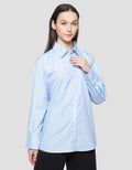 Nevada Oversize Stripes With Rope Kemeja Wanita