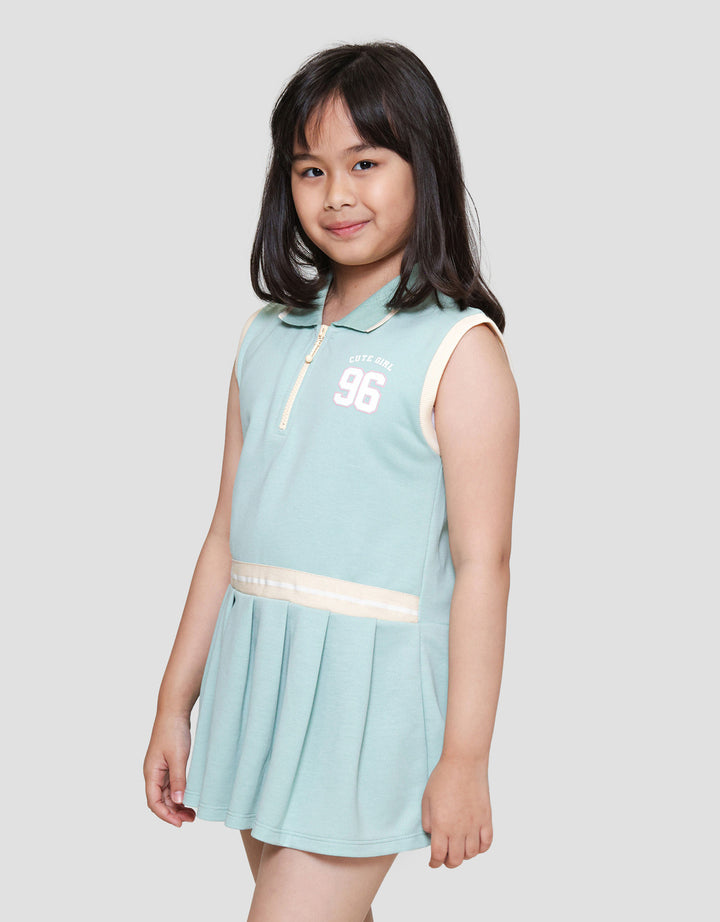 Little M Rok Tennis Midi Dress Anak Perempuan