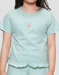 Little M Short Three Set Pakaian Anak Perempuan