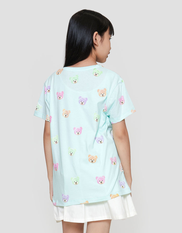 Nevada Bear Colorful 2 Kaos Anak Perempuan
