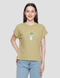 Suko Boxy Graphic Disney Kaos Wanita