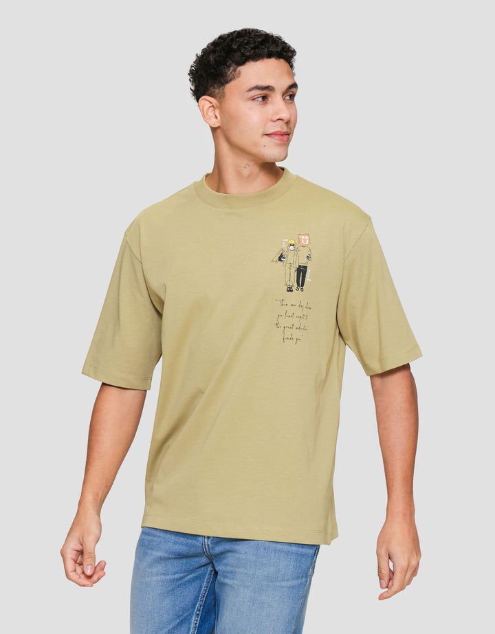 Suko Graphic Simply Kaos Oversize Pria