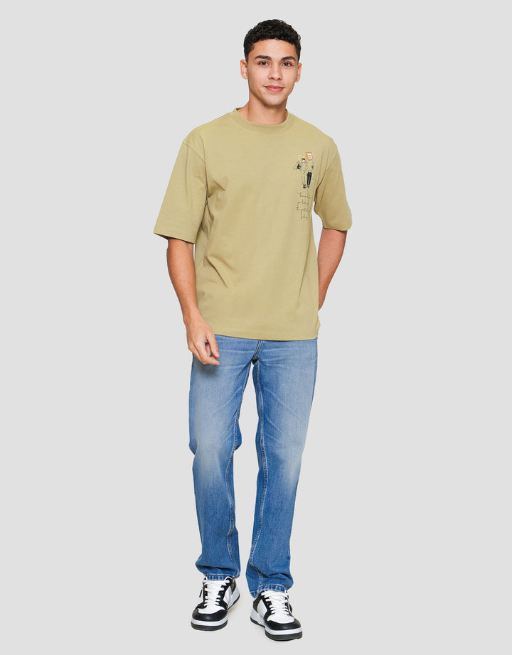 Suko Graphic Simply Kaos Oversize Pria