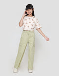 Nevada Pocket Left Right Square Paperbag 2 Celana Panjang Anak Perempuan