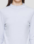 Suko Rib Long Sleeve Kaos Lengan Panjang Wanita