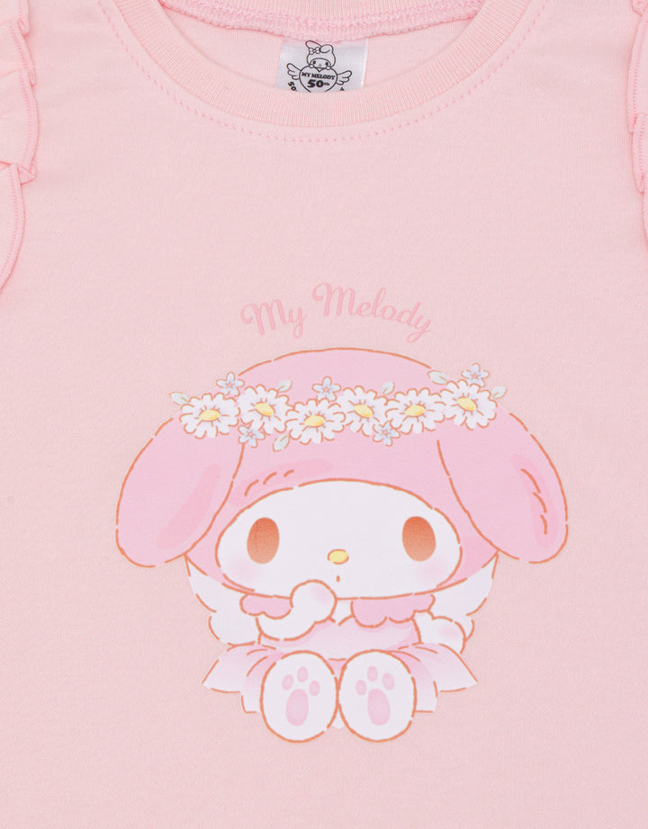 Character My Melody Print Kaos Bayi
