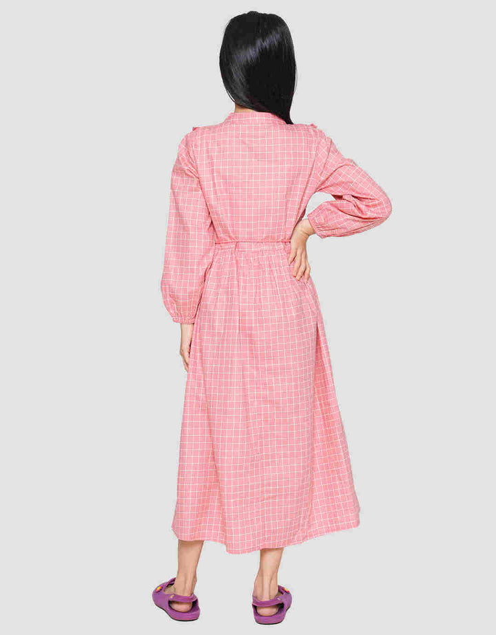 Nevada Chest Flower Maxi Dress Anak Perempuan